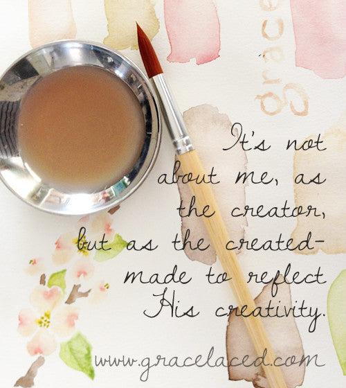 The Water To My Color {Drawing Close, Day 22}