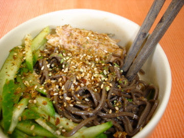 Wasabi Salmon and Soba