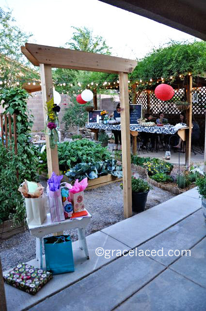 A Birthday Party In The Potager