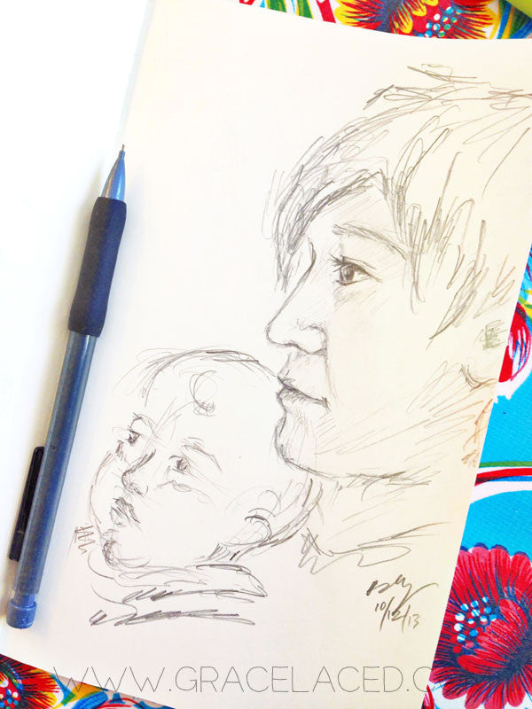 On His Side {Drawing Close, Day 16}