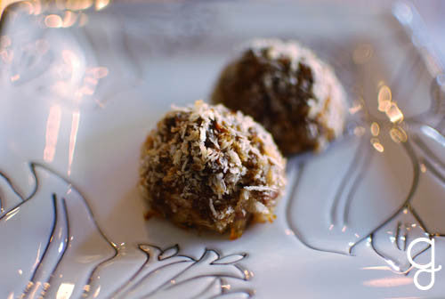 Last Minute Mango-Coconut Meatballs