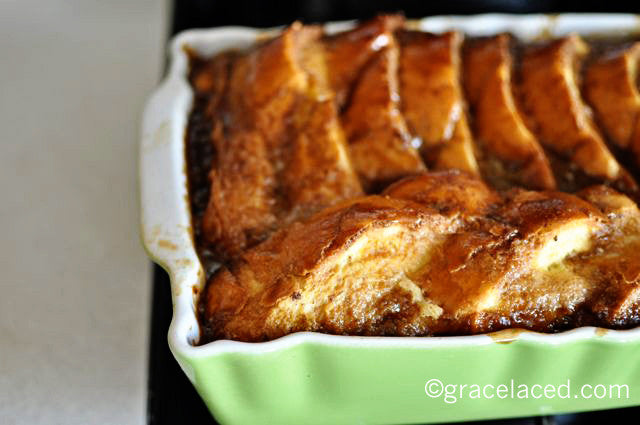 Morning Hospitality {Baked French Toast}