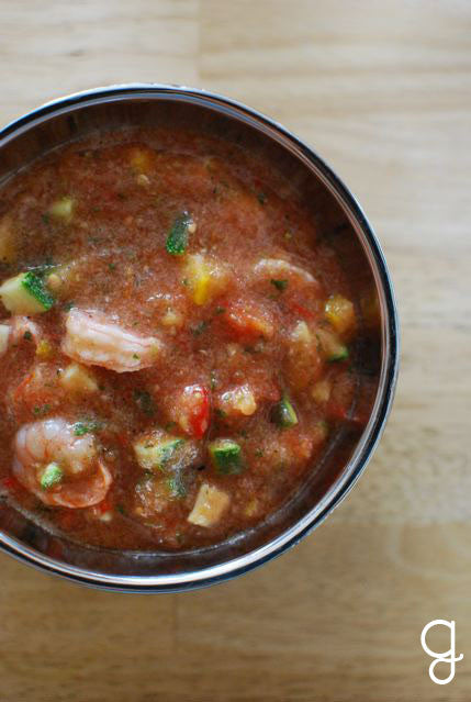 Overnight Shrimp Gazpacho