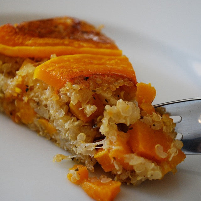 Squash and Quinoa Pie
