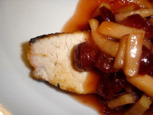 Apple Cranberry Pork Chops