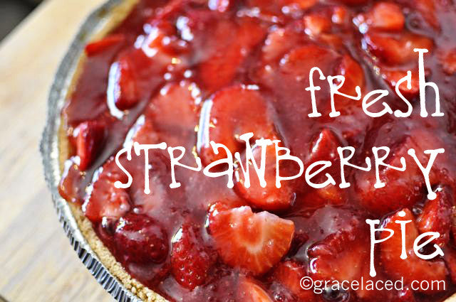 Fresh Strawberry Pie