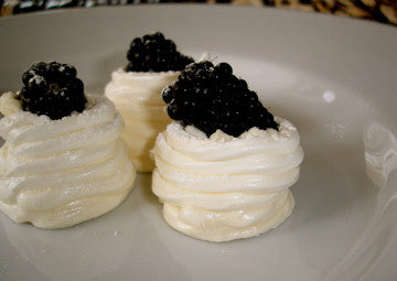 Blackberry Meringue Bites