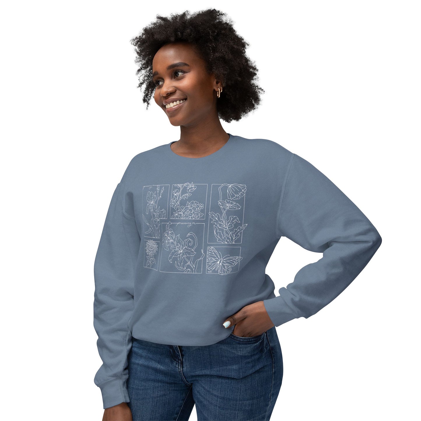 Pressing In Lightweight Crewneck Sweatshirt