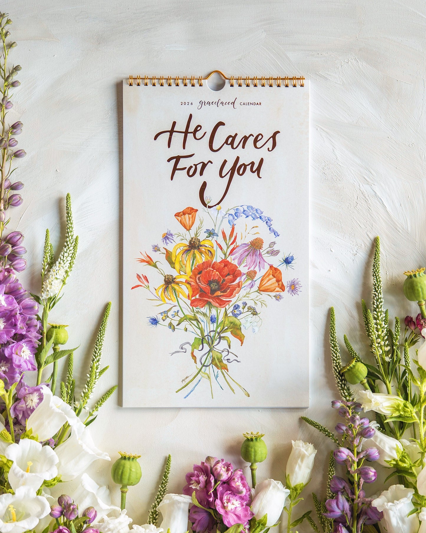 He Cares For You 2026 Calendar (10-Pack)