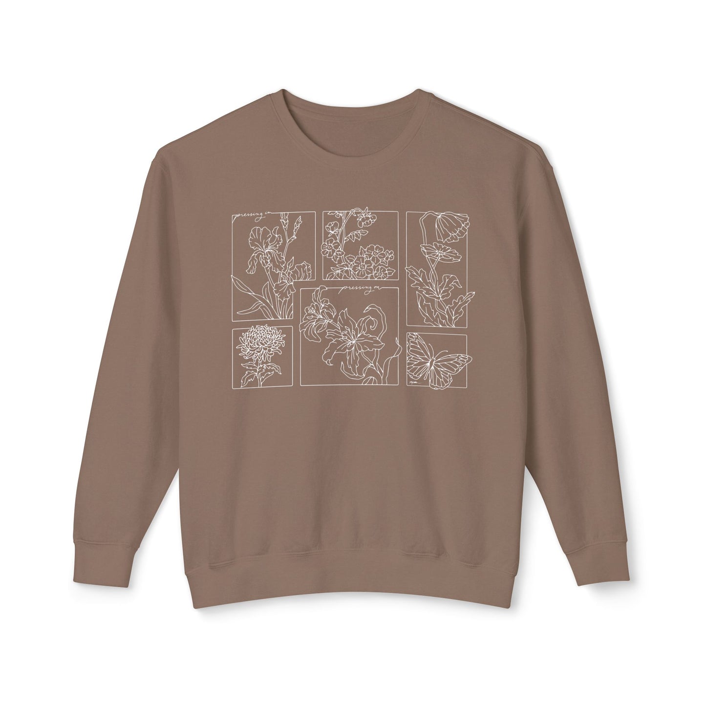 Pressing In Lightweight Crewneck Sweatshirt