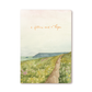 bible inspired lined writing journal notebook says A Future and a Hope - GraceLaced