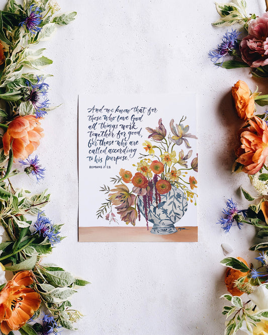 Romans 8:28 | All Things Work Together For Good Print