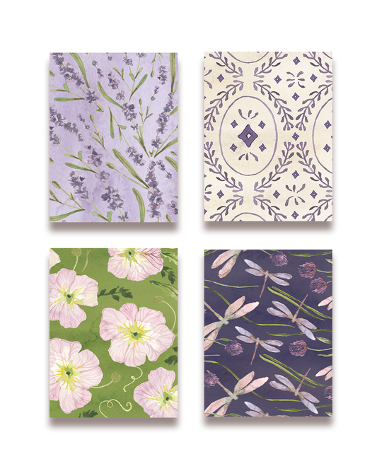 Lavender Assorted Notecards