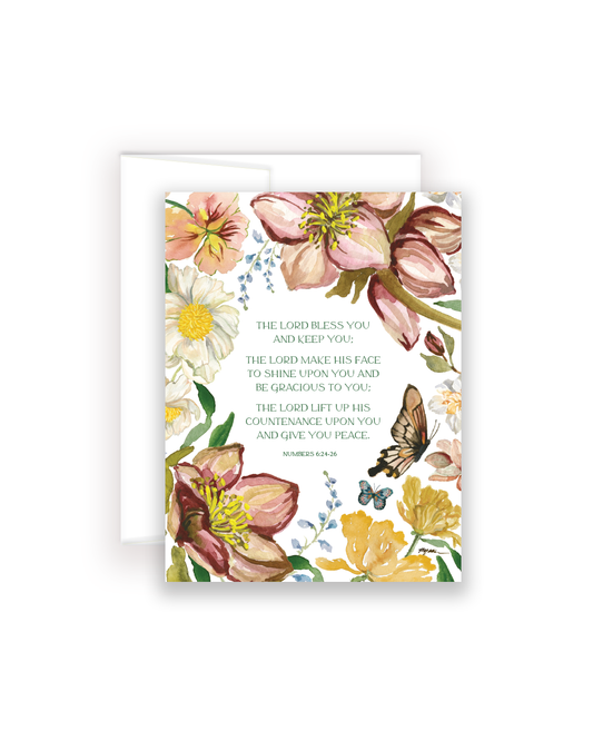 Numbers 6:24-26 | Benediction Notecard Set