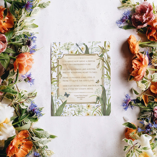 Bind My Wandering Heart To Thee Print