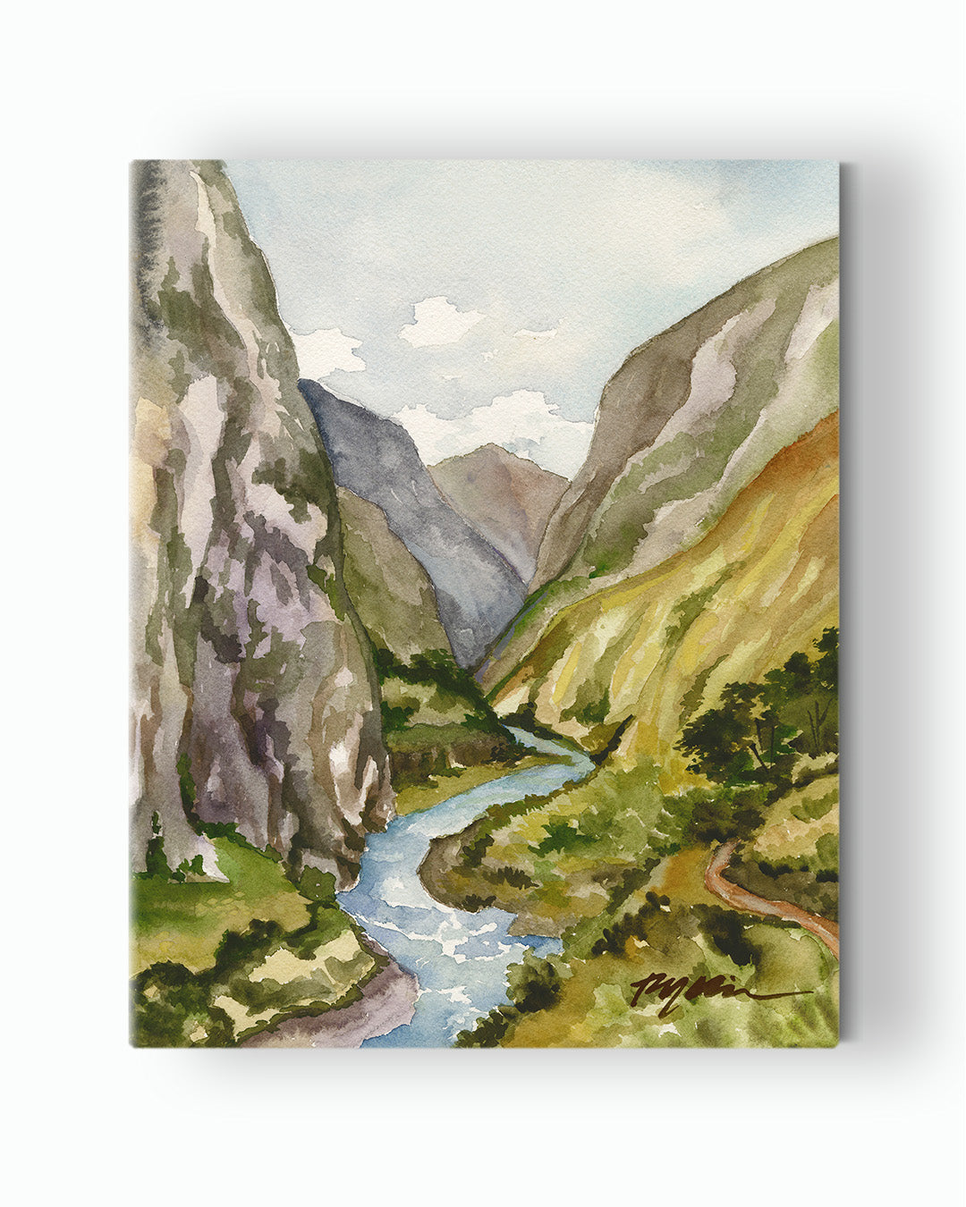 Canyon River Fine Art Canvas