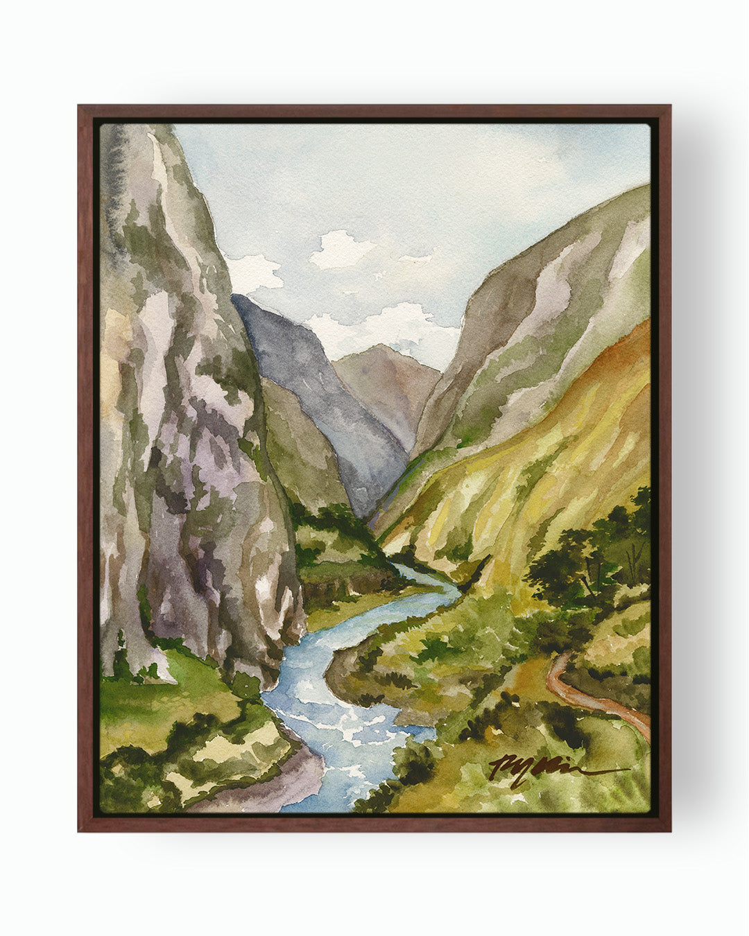 Canyon River Fine Art Canvas