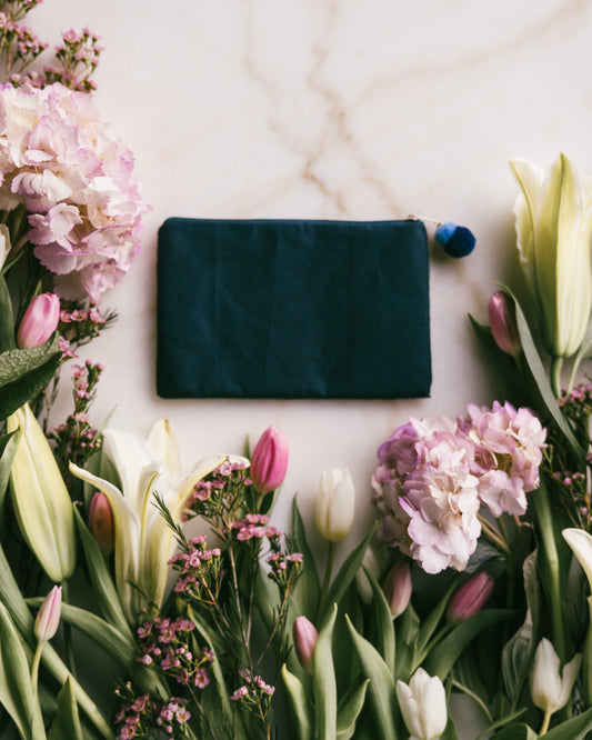 It Is Well Beaded Pouch