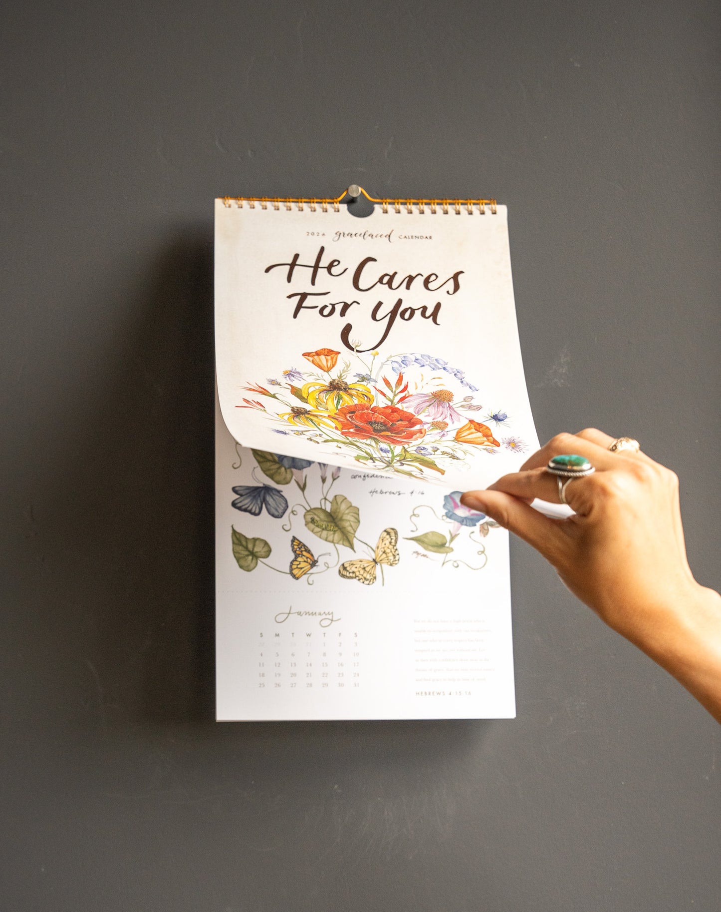 He Cares For You 2026 Calendar (10-Pack)