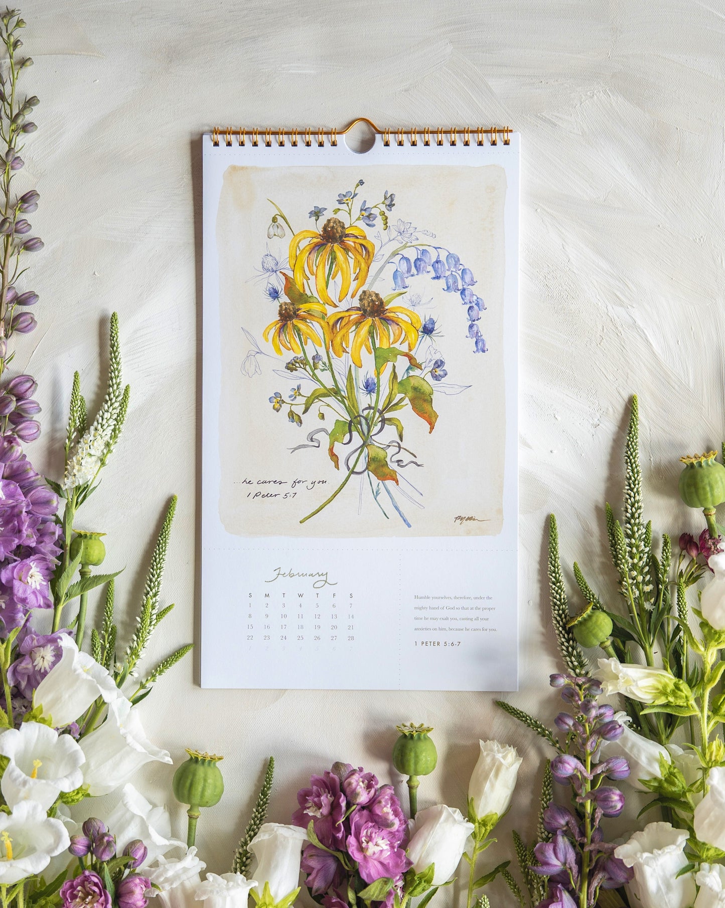 He Cares For You 2026 Calendar (10-Pack)