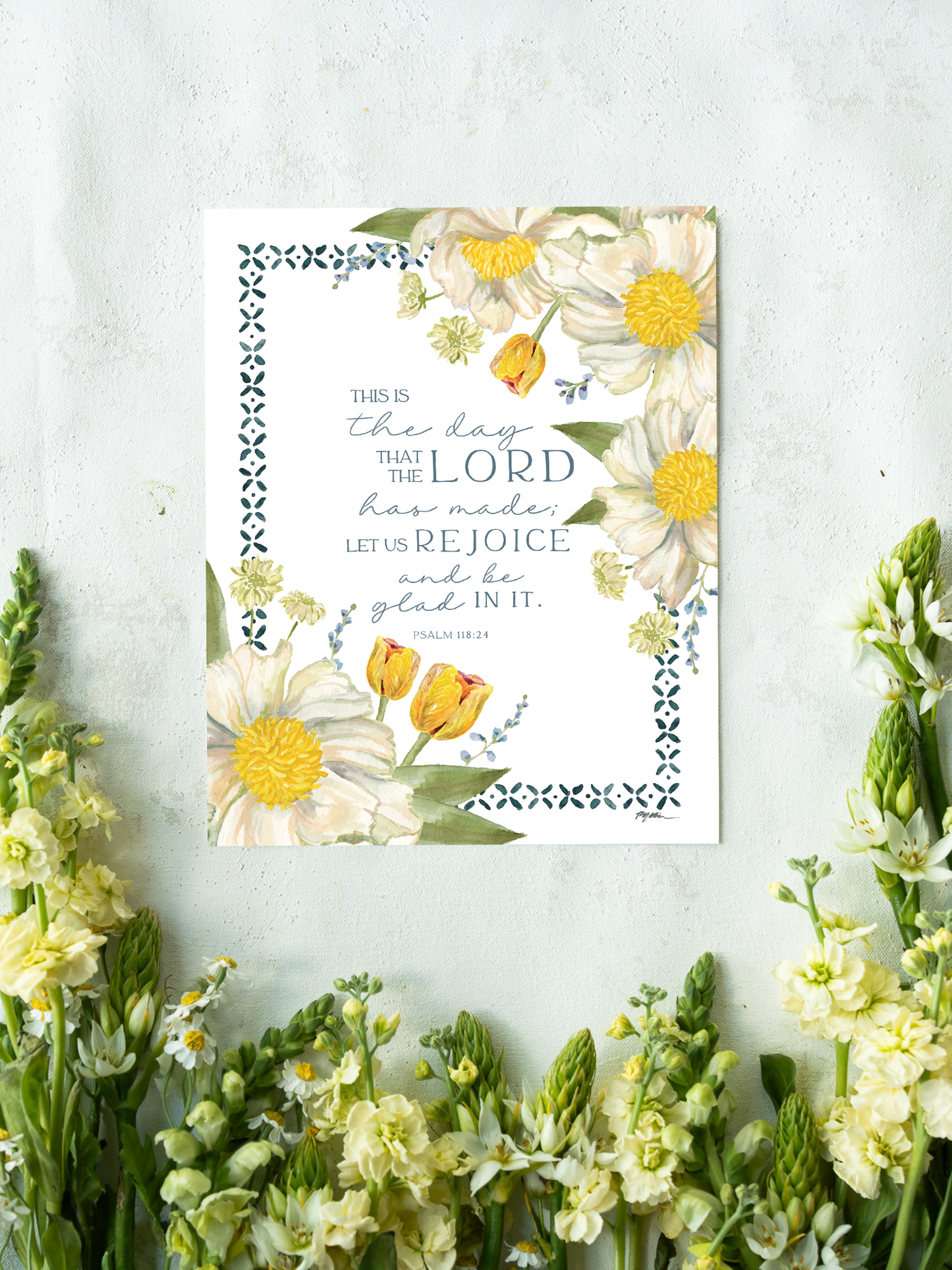 Psalm 118:24 | Let Us Rejoice Print