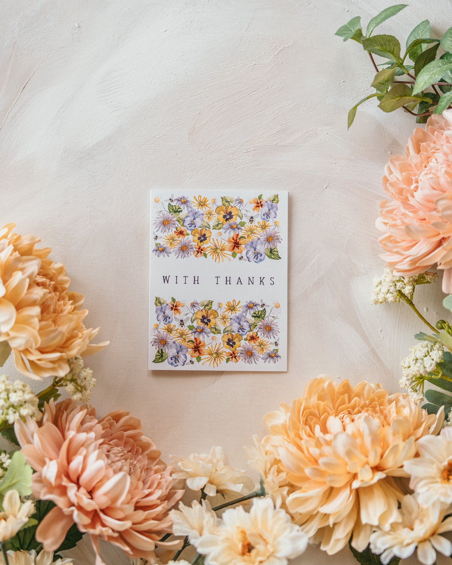 With Thanks Notecard Set