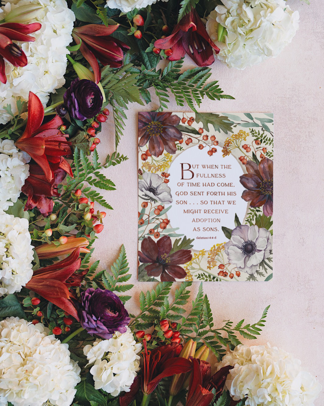 Galatians 4:4 | God Sent Forth Print