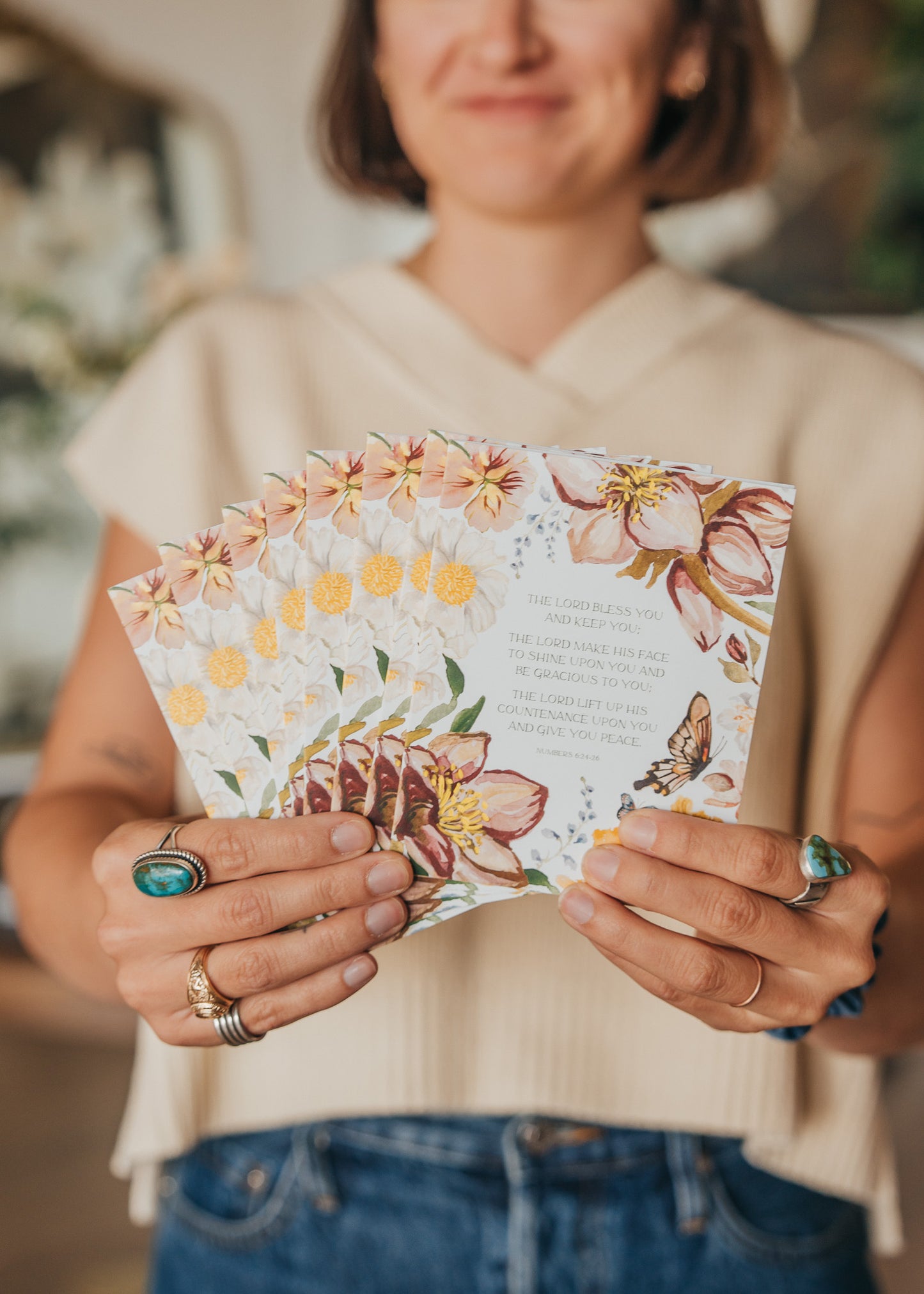 Numbers 6:24-26 | Benediction Notecard Set