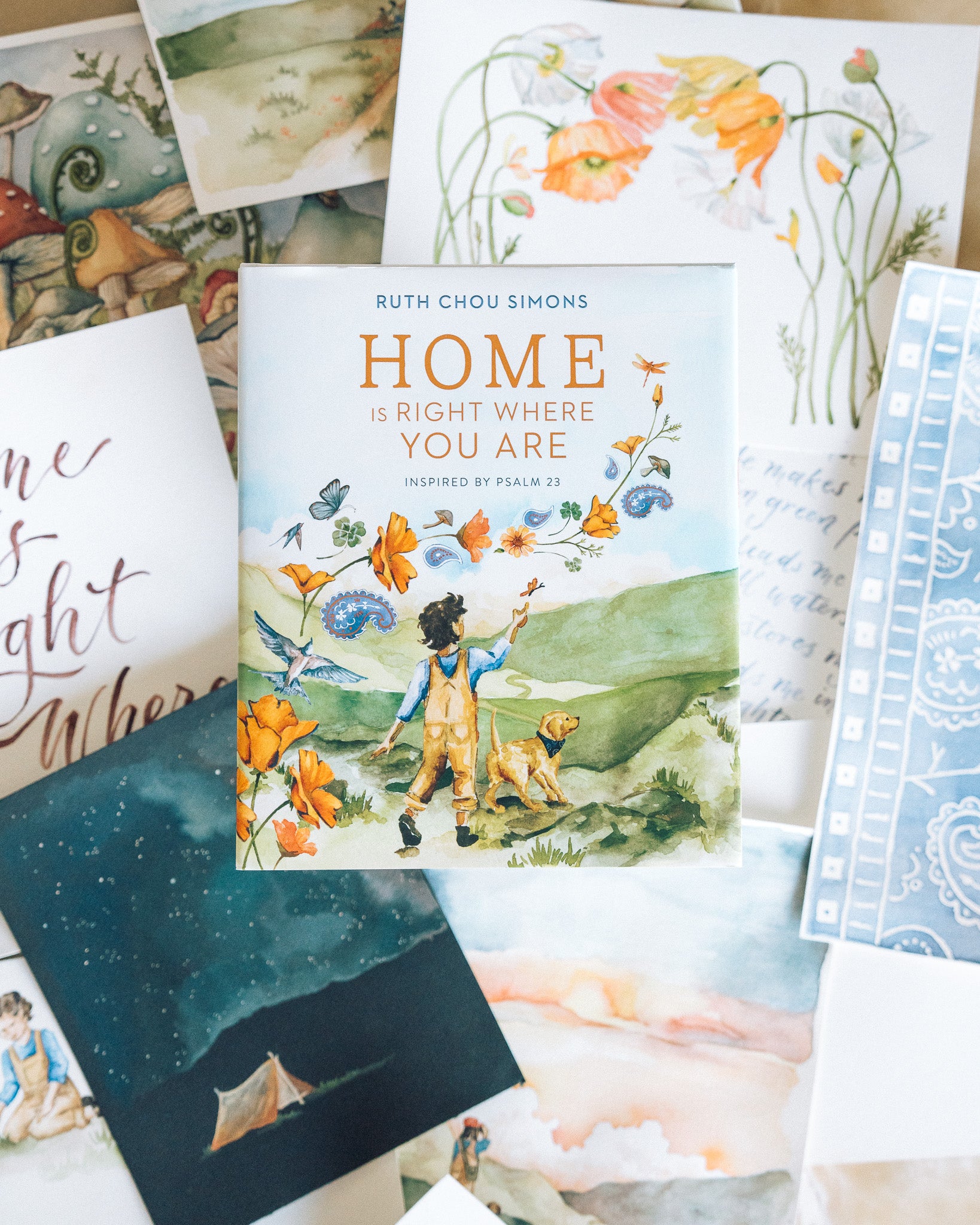 Home Is Right Where You Are, ruth chou simons, childrens book, christian childrens book, psalm 23, gracelaced