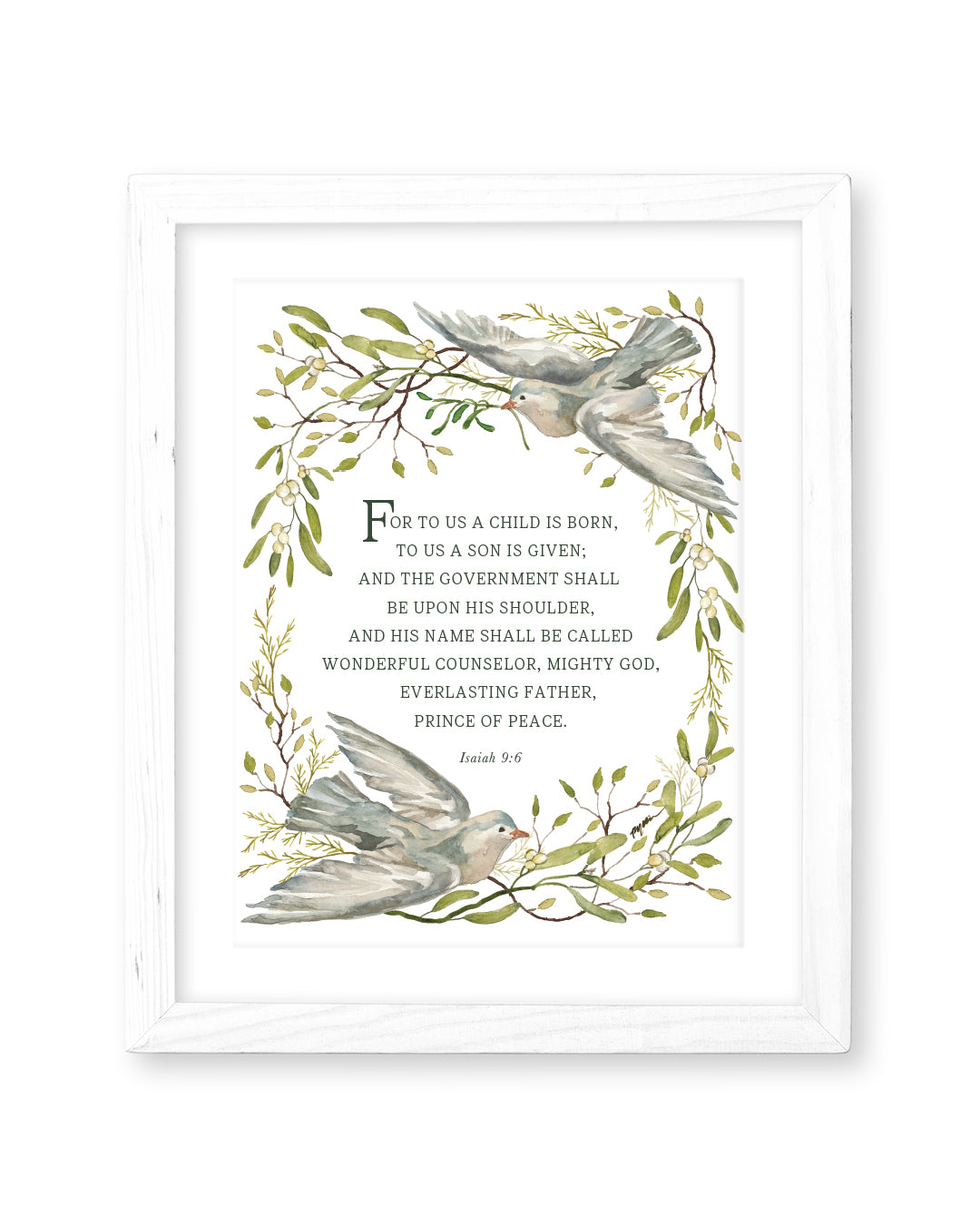 Isaiah 9:6 | Prince of Peace Print