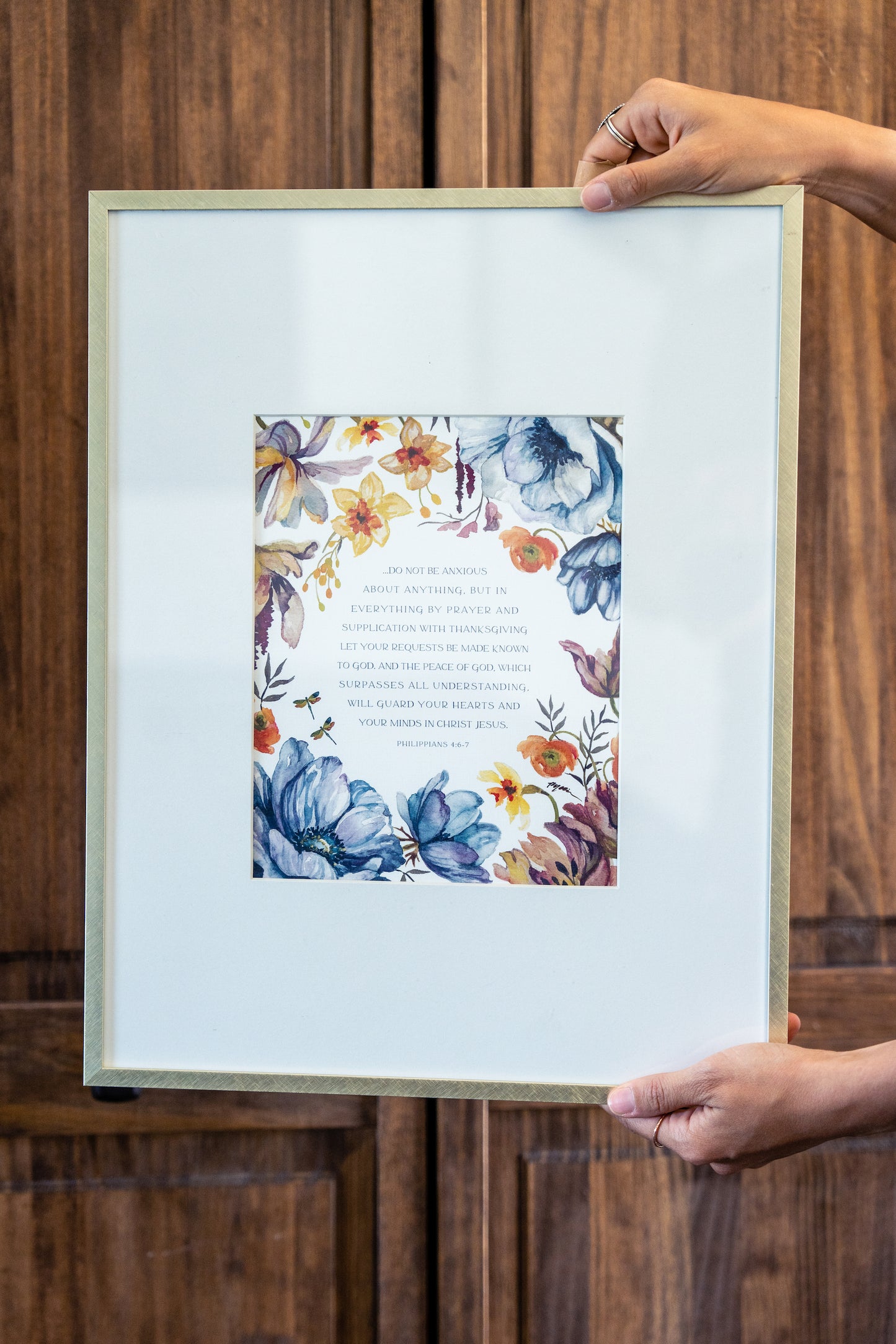 Do Not Be Anxious Print