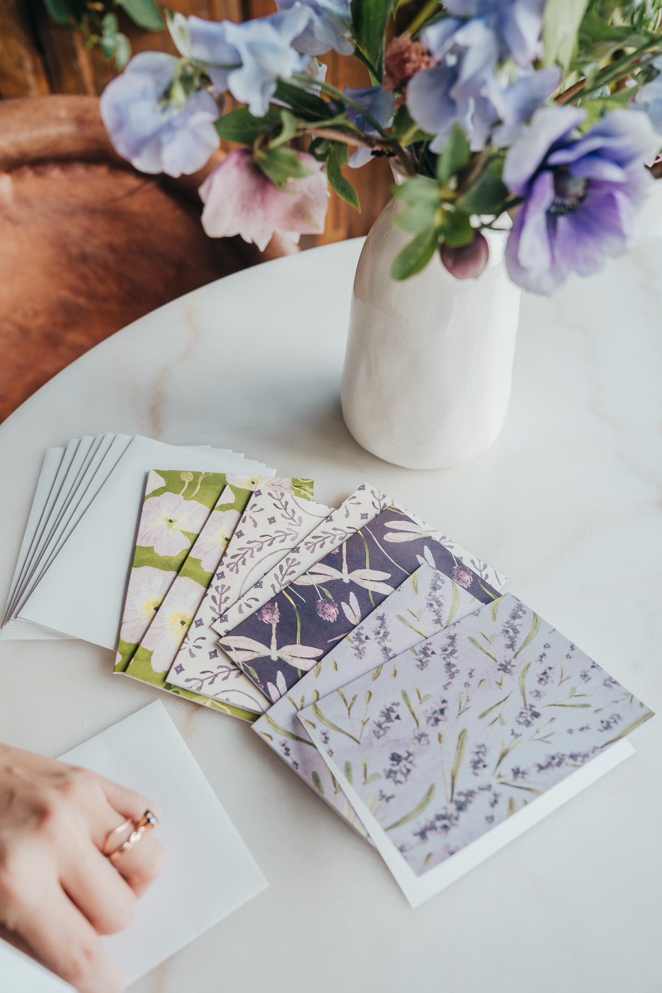 Lavender Assorted Notecards