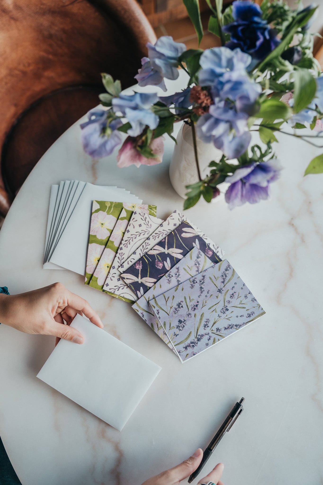 Lavender Assorted Notecards