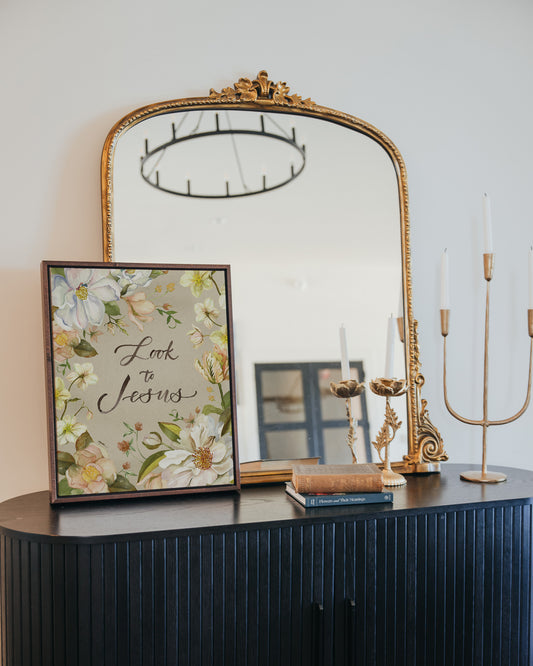 Look to Jesus Canvas