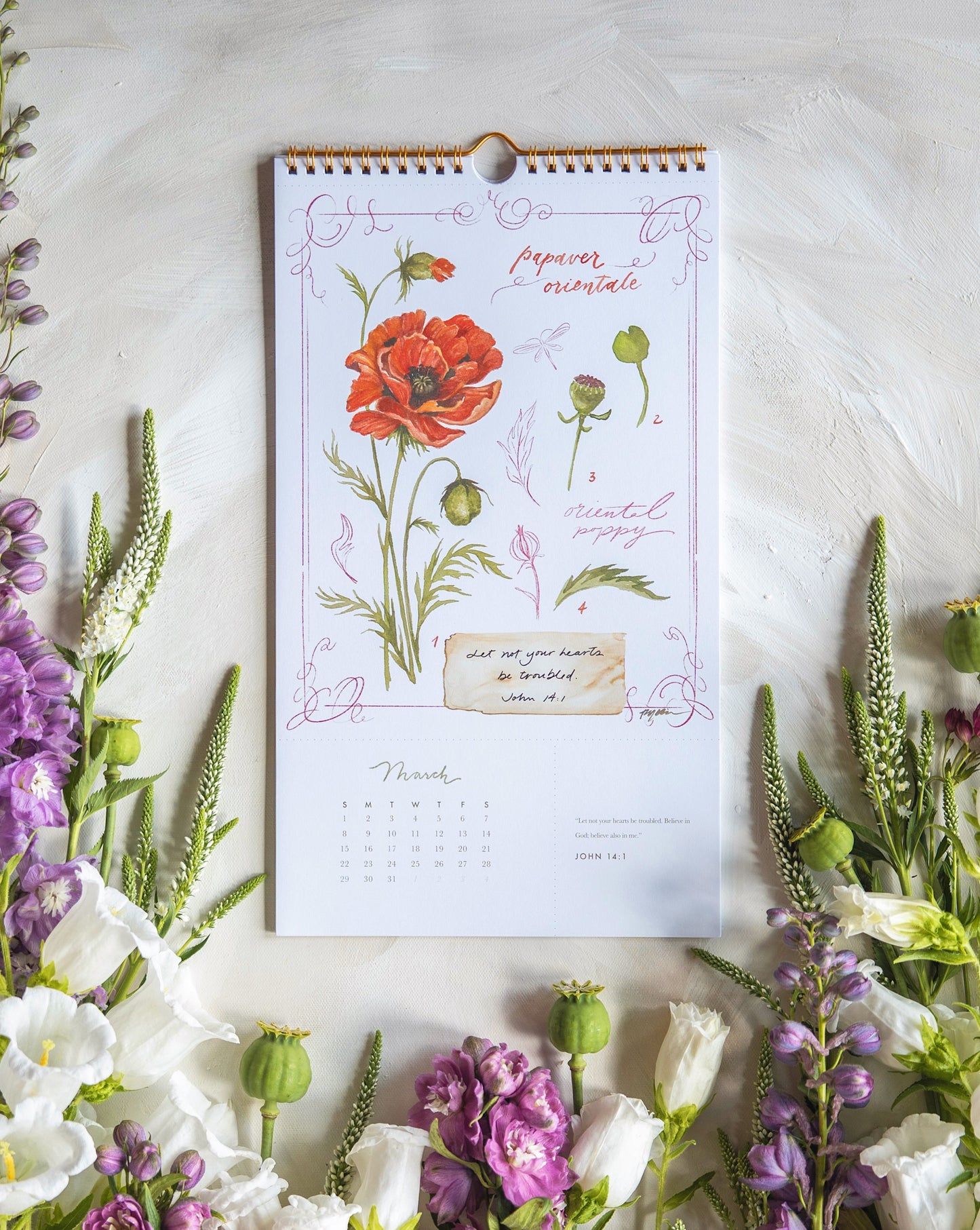 He Cares For You 2026 Calendar (10-Pack)