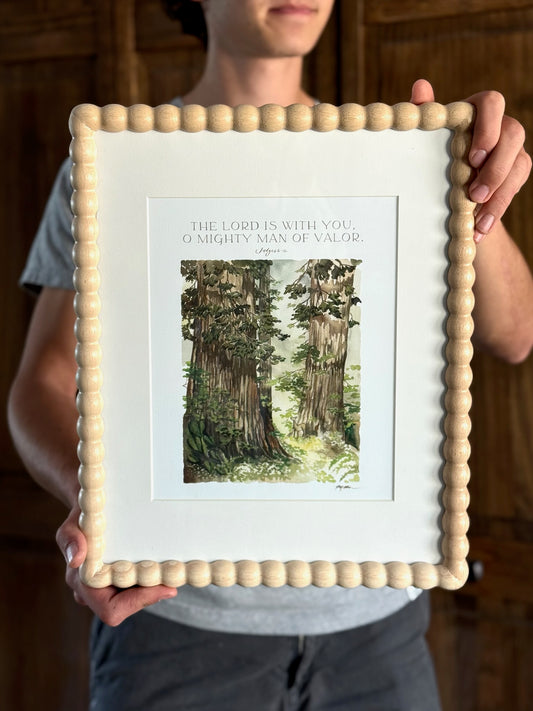 Judges 6:12 | Man of Valor Print