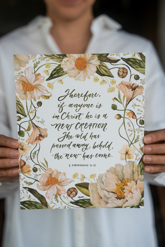 2 Corinthians 5:17 | New Creation Print