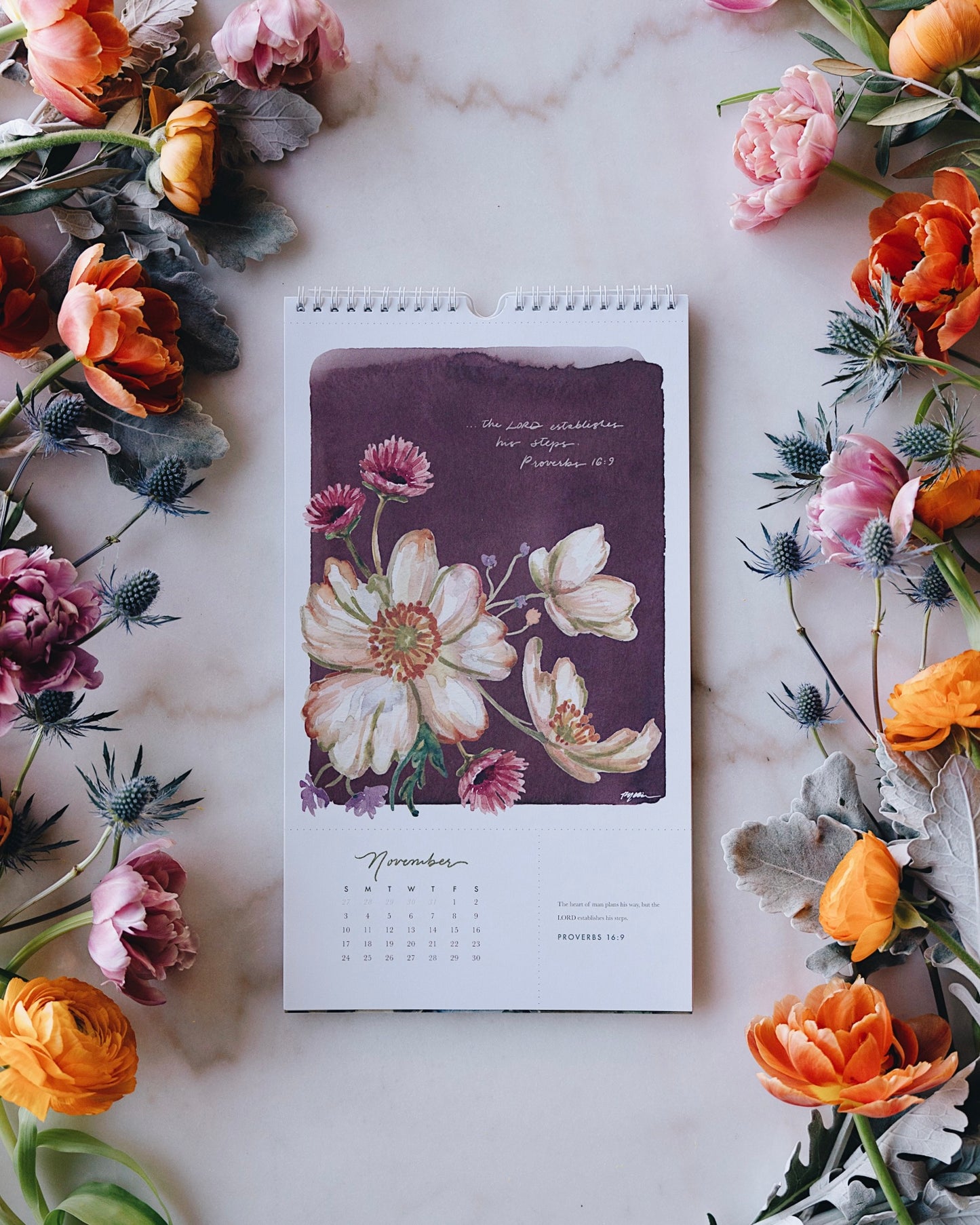 He Leads Me 2024 Calendar (10-Pack)