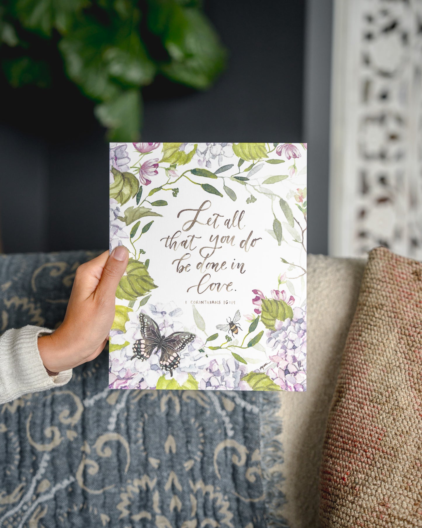 1 Corinthians 16:14 | Done In Love Print