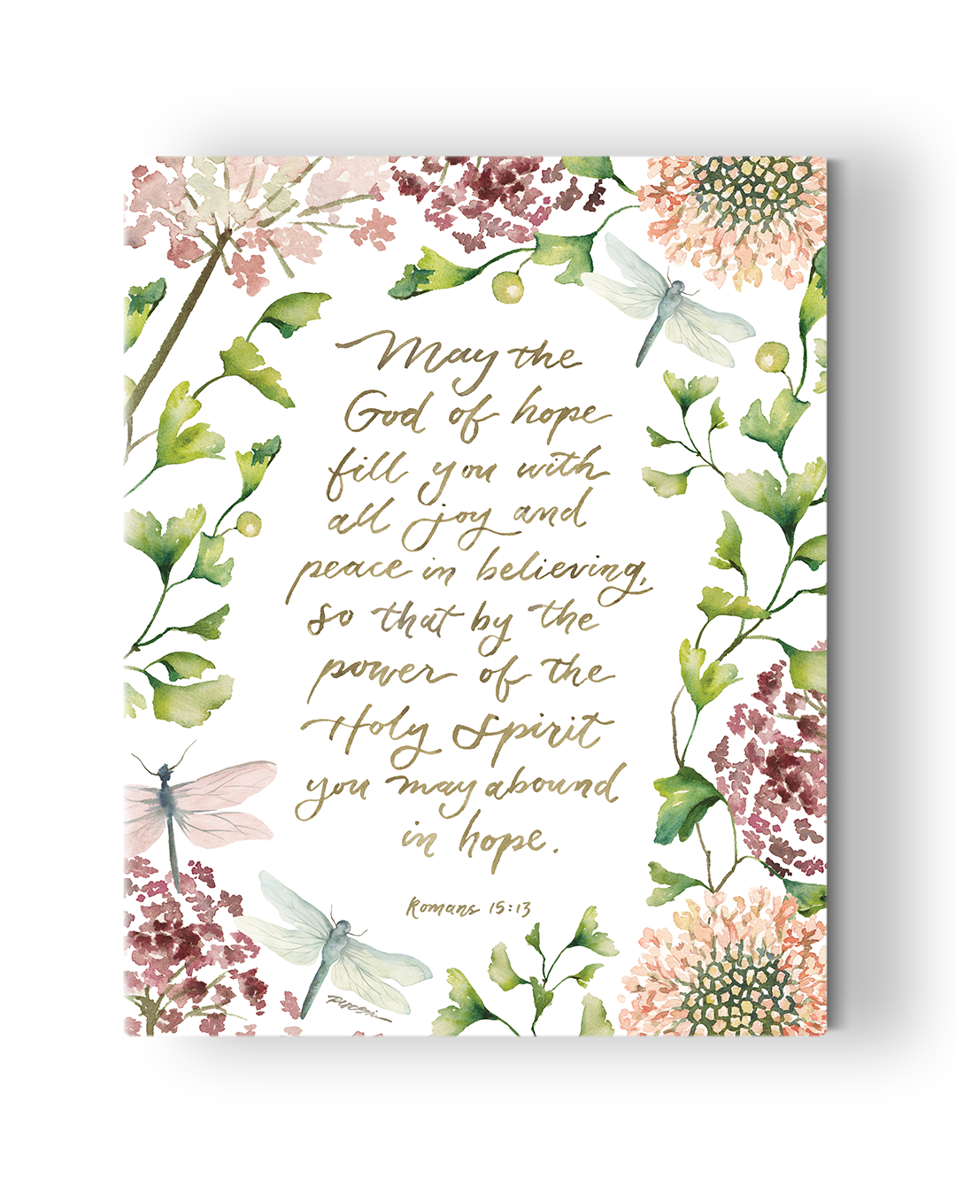 Romans 15:13 | Abound In Hope Canvas