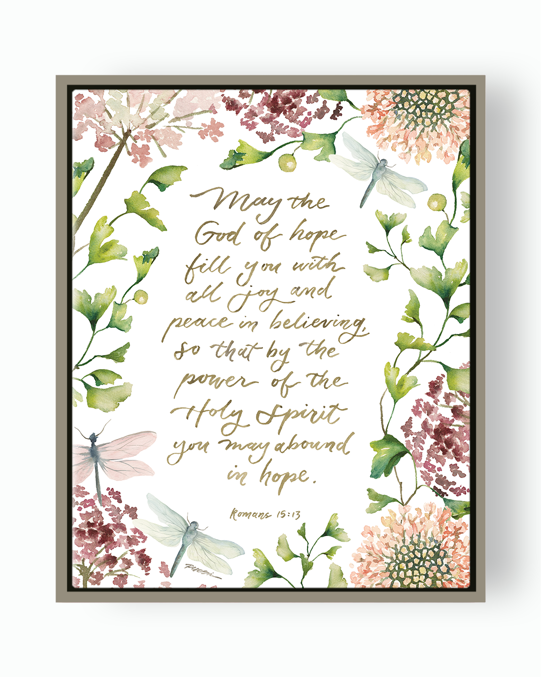 Romans 15:13 | Abound In Hope Canvas