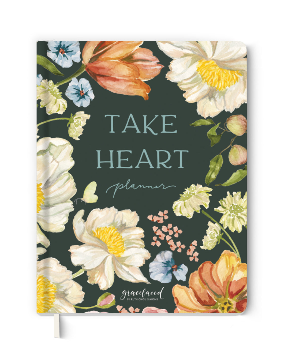 Take Heart undated 12 month planner - Christian planners - GraceLaced