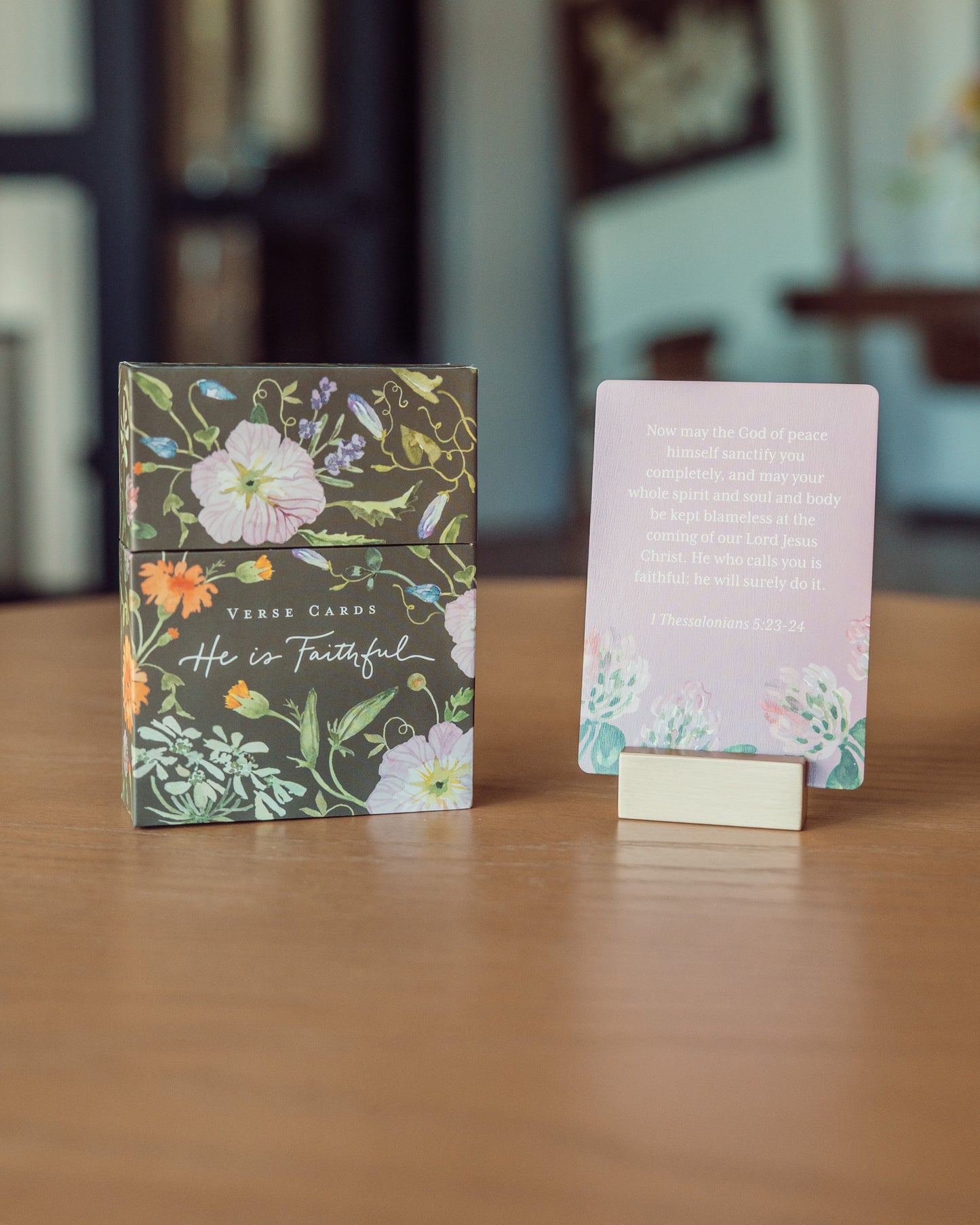 Brass Card Stand
