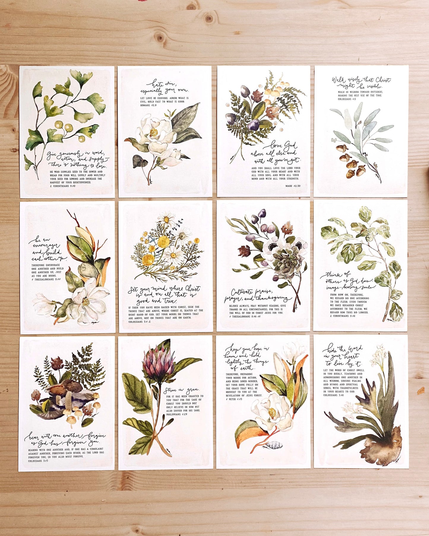 Foundations 5x7 12 Print Set