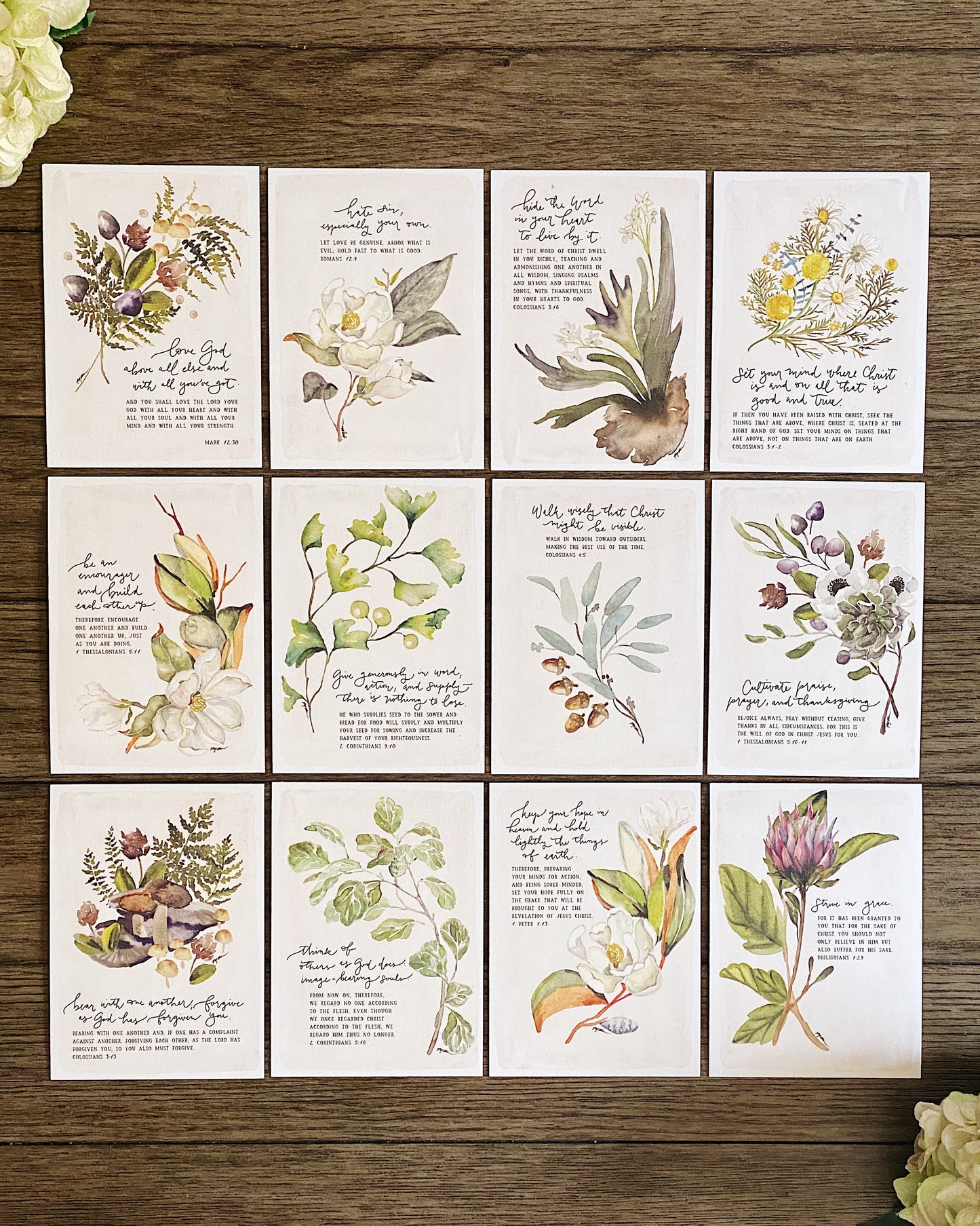 Foundations 8x10 12 Print Set