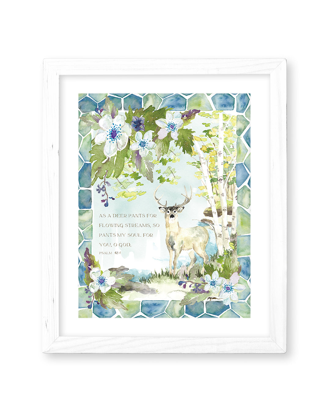 Psalm 42:1 | As A Deer Print