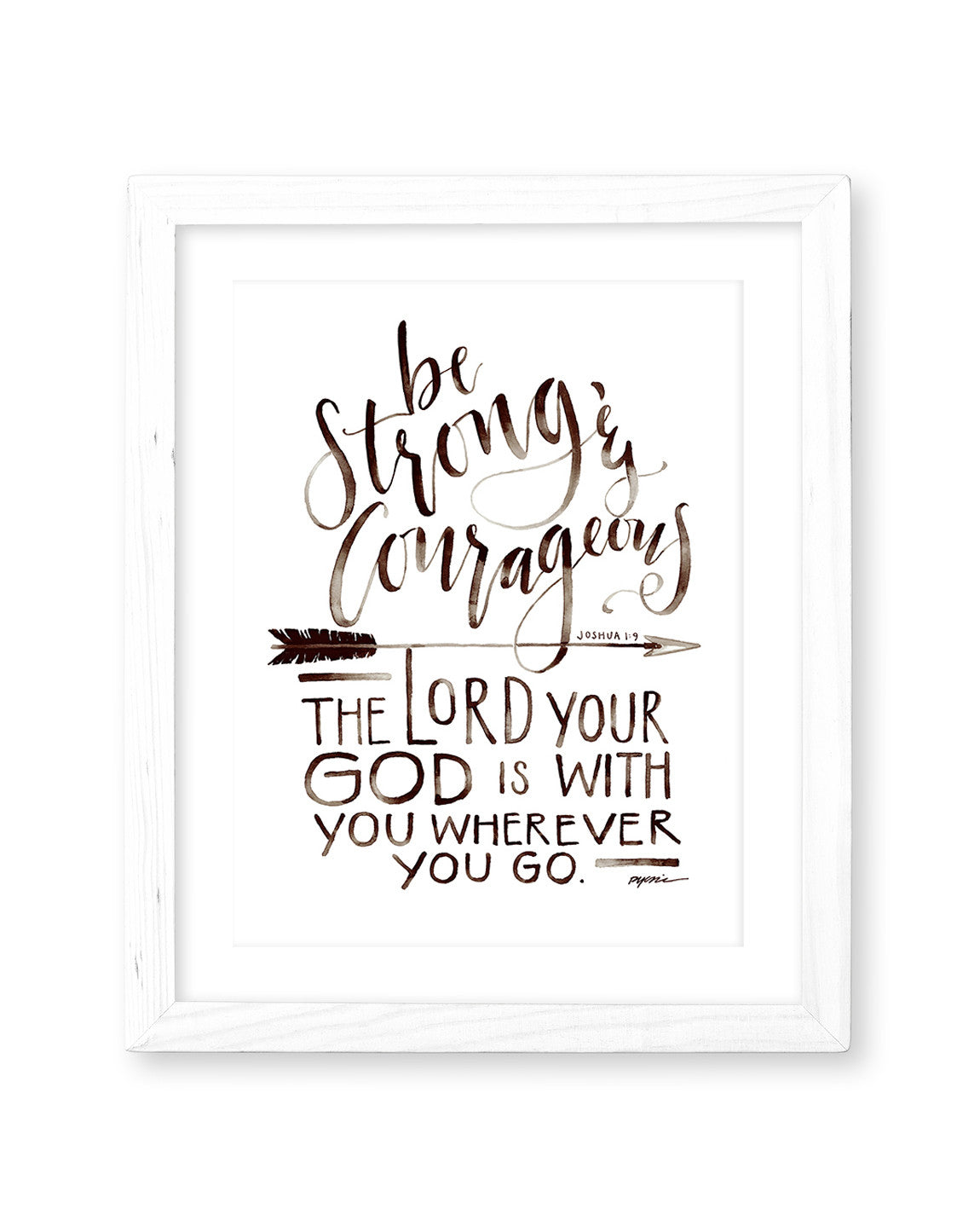 Be Strong and Courageous Print – GraceLaced be-strong-and-courageous-print-gracelaced