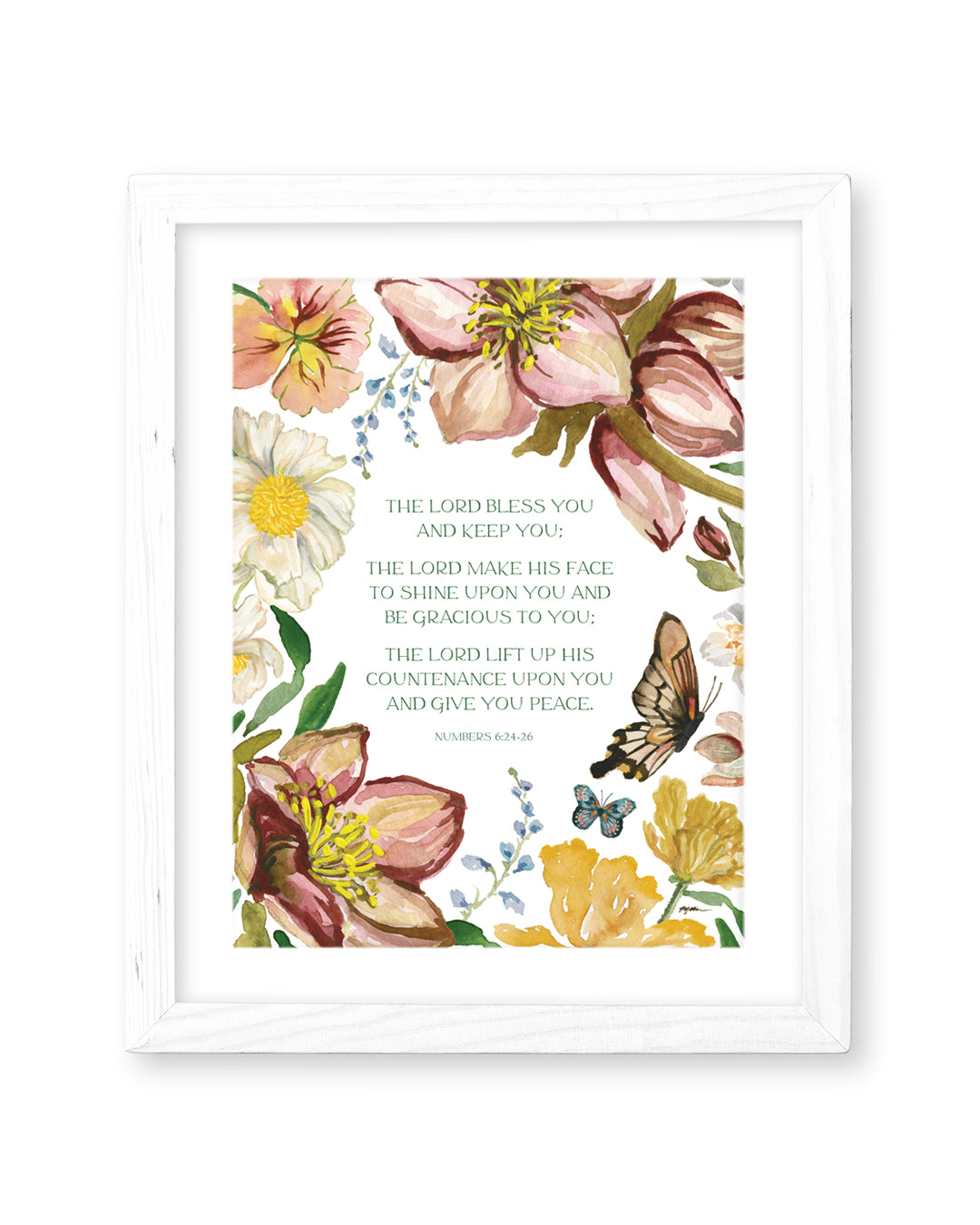 Numbers 6:24-26 | Benediction Print