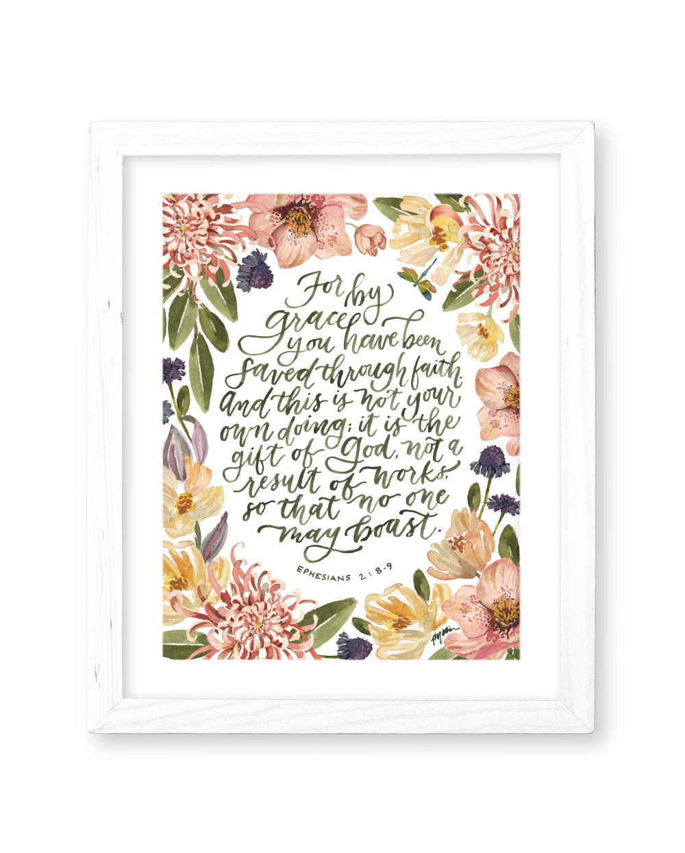 Ephesians 2:8-9 | By Grace You Have Been Saved Print