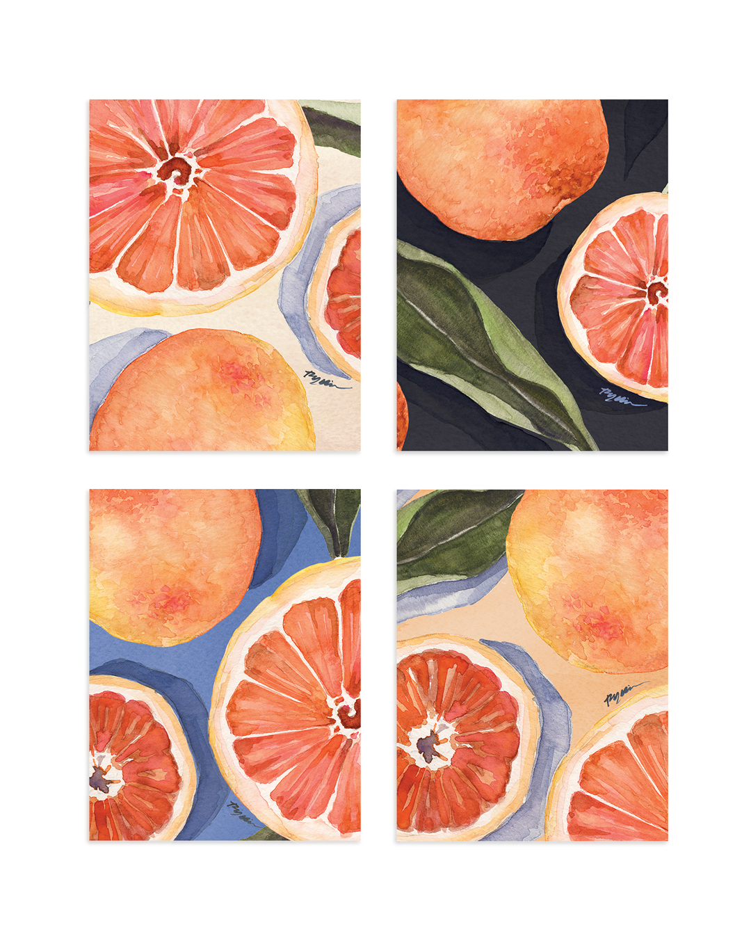 Citrus Assorted Notecards